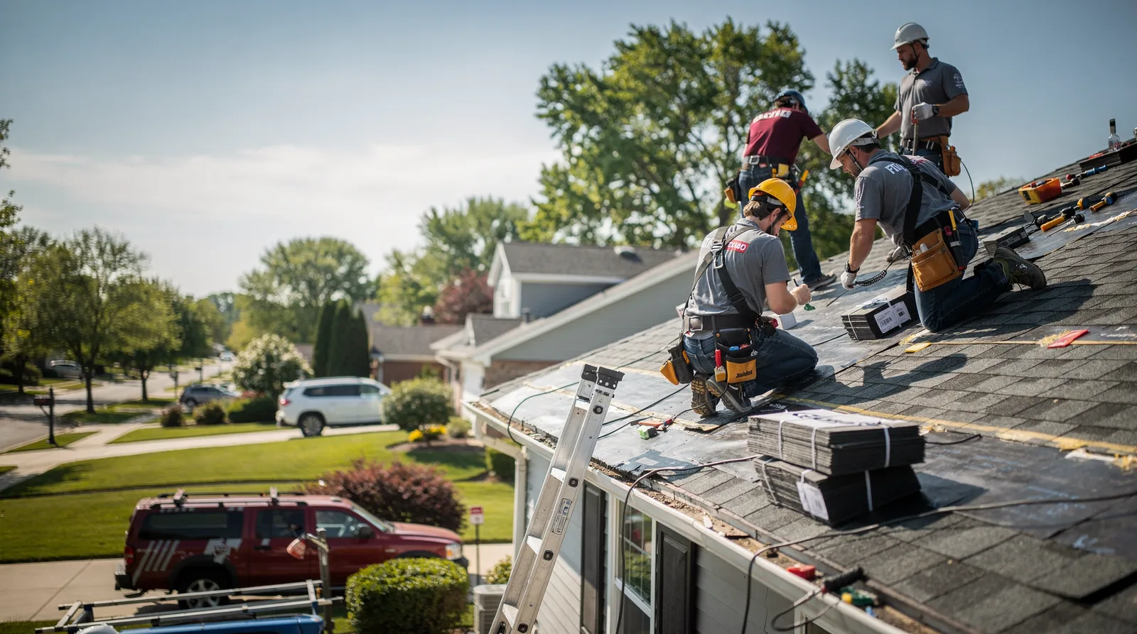 Roof Repair in Pontiac, IL around you